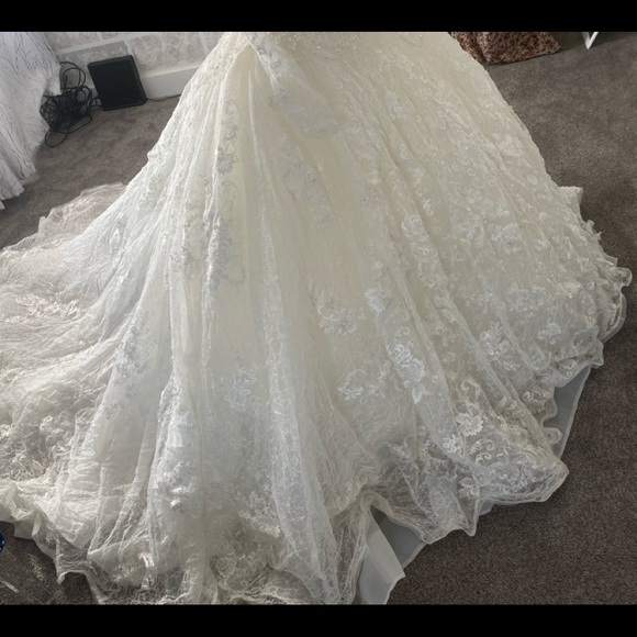 Unique Custom made Wedding Bridal Dress!